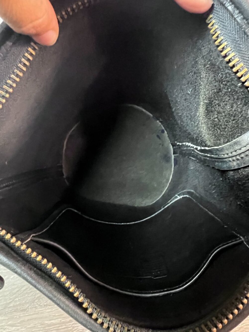 Authentic Coach 9953 Helen Legacy Black Leather  Duffle Bucket Shoulder Bag - Picture 8 of 8
